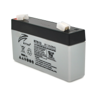 Акумуляторна батарея AGM RITAR RT613, Gray Case, 6V 1.3Ah Q20