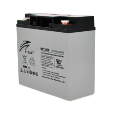 Акумуляторна батарея AGM RITAR RT12200, Gray Case, 12V 20.0Ah Q4