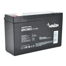 Акумуляторна батарея MERLION AGM GP6100F2 6 V 10Ah Q10/540
