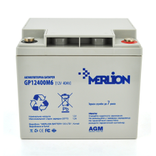 Акумуляторна батарея MERLION AGM GP12400M6 12 V 40 Ah Q1