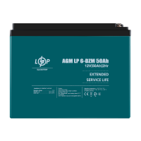 Тяговий свинцево-кислотний AGM акумулятор LP 6-DZM-50 Ah