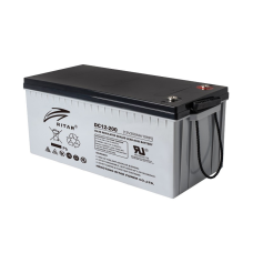 Акумуляторна батарея CARBON RITAR DC12-200C, Black Case, 12V 200.0Ah Q1