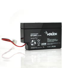 Акумуляторна батарея MERLION AGM GP1208СС 12 V 0,8Ah Q40
