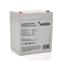 Акумуляторна батарея MERLION AGM GP1245F1, 12V 4.5Ah White Q10