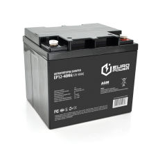Акумуляторна батарея EUROPOWER AGM EP12-40M6 12 V 40Ah Black Q1/96