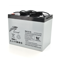Акумуляторна батарея AGM RITAR RA12-70, Gray Case, 12V 70.0Ah