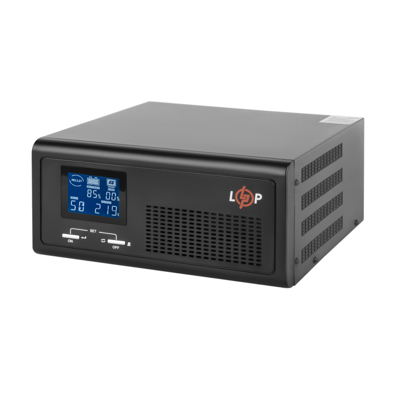 ДБЖ з правильною синусоїдою 12V LPE-B-PSW-1000VA+ (600Вт) 1-30A
