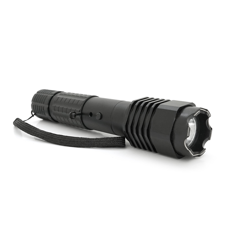 Ліхтар-шокер ручний BAILONG BL-1103, 1LED ХPE, струм 50000KV, 3W, 1 режим, 18650/2800mah/3*ААА, Black, IP44, СЗУ+АЗУ, 190х36х32мм, BOX