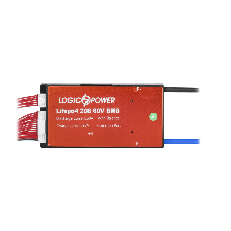 BMS плата LP LiFePO4 60V 20S Dis 60A Ch 30A