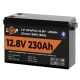 Акумулятор LP LiFePO4 12V (12,8V) - 230 Ah (2944Wh) (Smart BMS 150А) з BT пластик