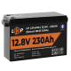 Акумулятор LP LiFePO4 12V (12,8V) - 230 Ah (2944Wh) (Smart BMS 150А) з BT пластик