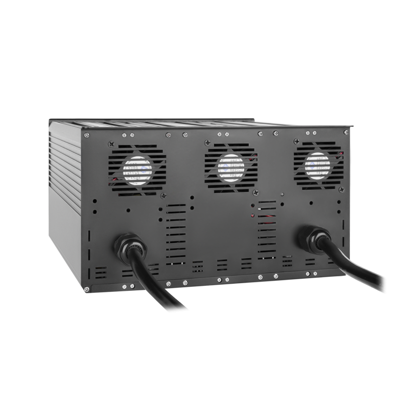 Зарядний пристрій для акумуляторів LiFePO4 48V (58.4V)-80A-3840W-LED