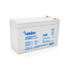 Акумуляторна батарея MERLION AGM GP1280F2 12 V 8,0 Ah White Q10/420