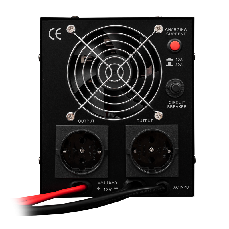 ДБЖ LogicPower LPY-PSW-1000VA+ (700Вт) 10A/20A з правильною синусоїдою 12V