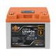 Акумулятор LP LiFePO4 12,8V - 50 Ah (640Wh) (BMS 40A/40А) пластик LCD Smart BT