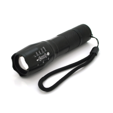 Ліхтарик ручний Bailong BL-A-5, Led-CREE Q5, Zoom, 4 реж., корпус-алюміній, водостійкий, ударостійкий, живлення 18650 (немає в комплекті), IP40, BOX