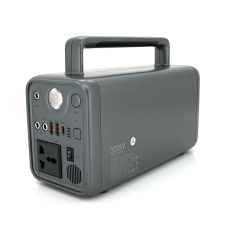 Портативна зарядна станція XO-PSA-300W потужністю 300W, (230Wh/ 72000mAh), Output:1AC+ 3DC+ 2USB+ 1Type-C, Black
