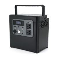Портативна зарядна станція XO-PSA-1200W потужністю 1200W, (1229Wh/ 384000mAh), Output: 2AC+2USB+ 1Type-C+1DC +1*Cigarette Lighter Female, Black