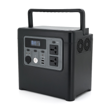 Портативна зарядна станція XO-PSA-1200W потужністю 1200W, (1229Wh/ 384000mAh), Output: 2AC+2USB+ 1Type-C+1DC +1*Cigarette Lighter Female, Black