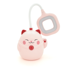 Гнучка настільна лампа PINK CAT з органайзером СS-290 4,2V 600mAh
