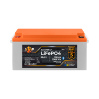 Акумулятор LP LiFePO4 25,6V - 100 Ah (2560Wh) (BMS 80А/50) пластик Smart BT