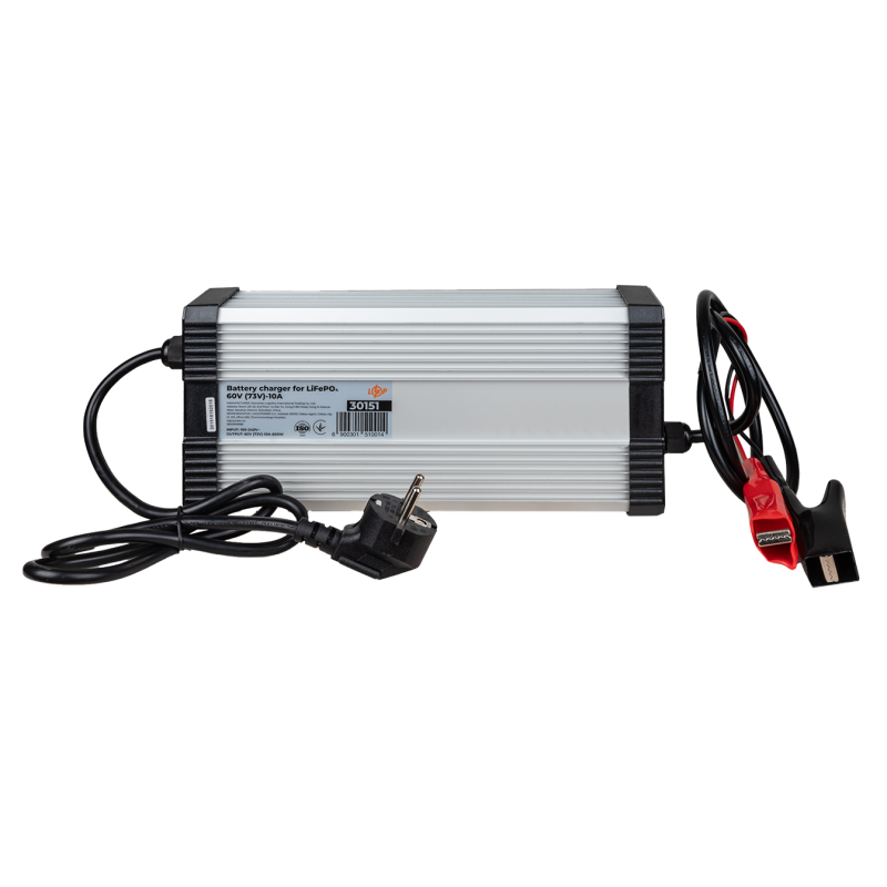 Зарядний пристрій для акумуляторів LiFePO4 60V (73V)-10A-600W