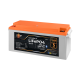 Акумулятор LP LiFePO4 12,8V - 200 Ah (2560Wh) (BMS 200A/100А) пластик Smart BT