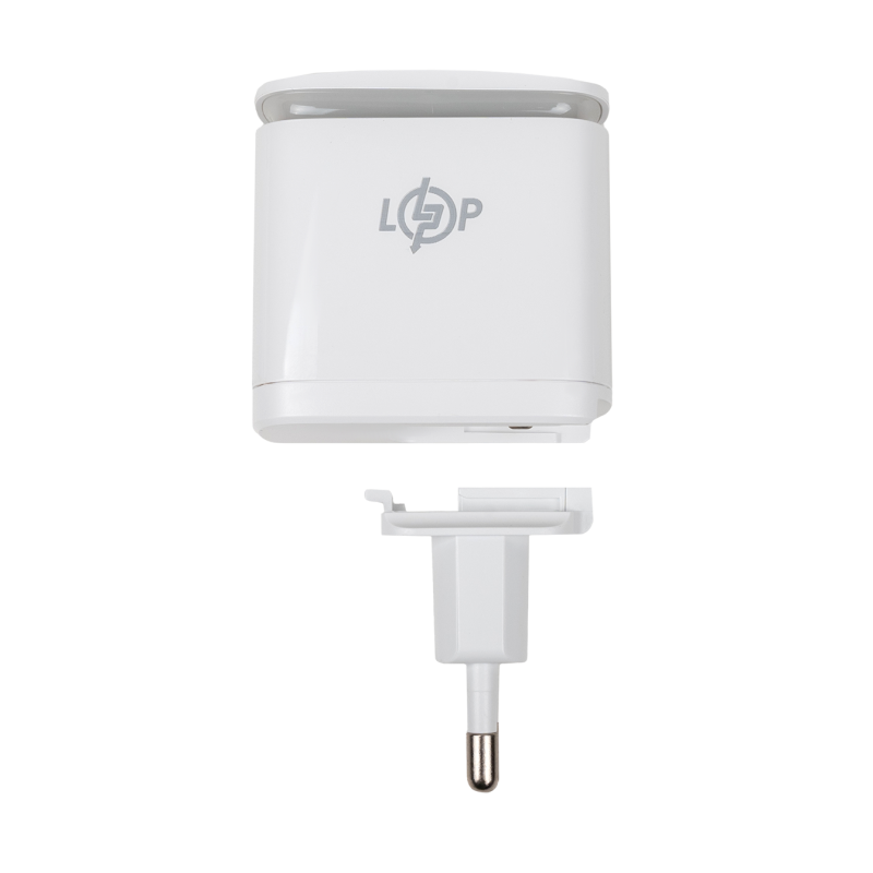 Зарядка для телефона LogicPower 25W (Type-C+USB) QC3.0 PD + кабель (Type-C to Type-C) 25WCH