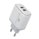 Зарядка для телефону LogicPower 35W (Type-C + Type-C) PD + кабель (Type C to Lightning) 35WCH
