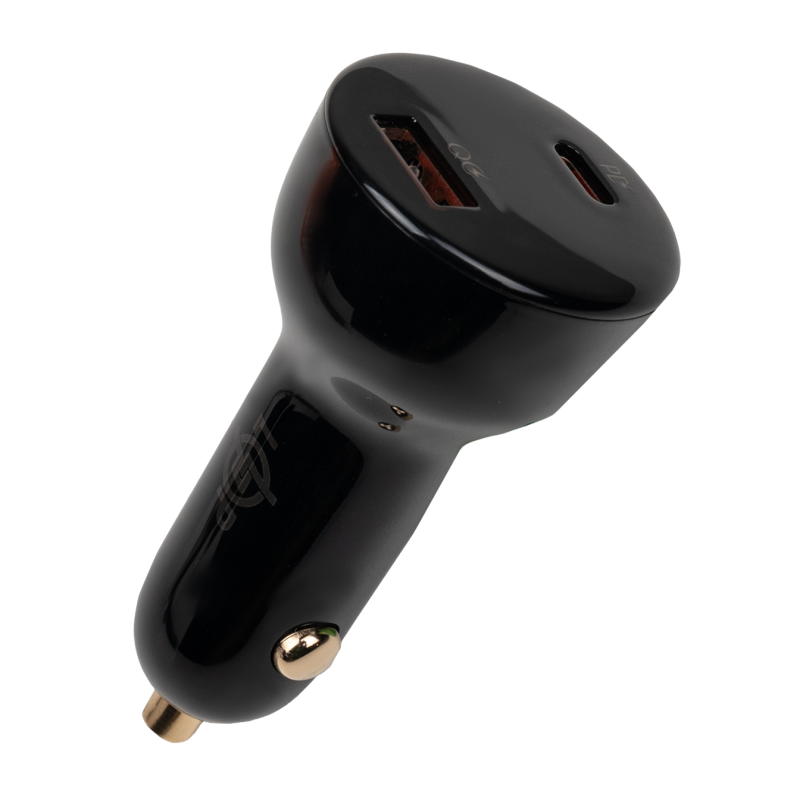 Зарядка в прикурювач LogicPower 100W Type-C+USB (QC4/PD3.0/PPS) WCH01