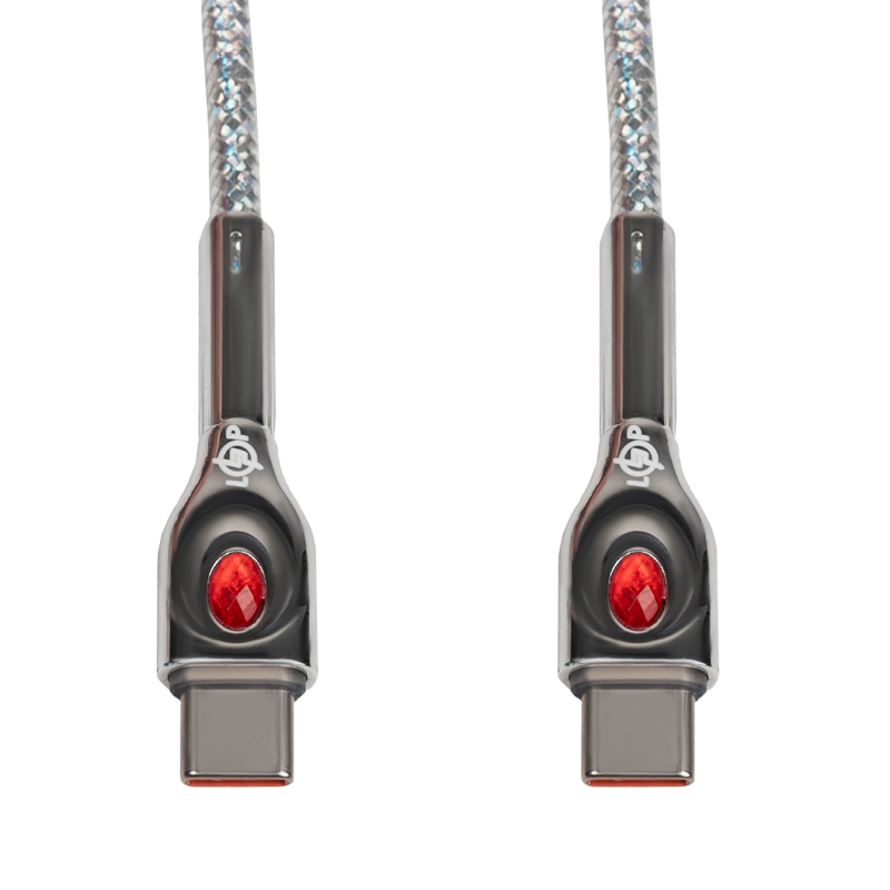 Кабель (шнур) LogicPower USB Type-C to USB Type-C 65W зі швидкою зарядкою (QC) 2м C652MC
