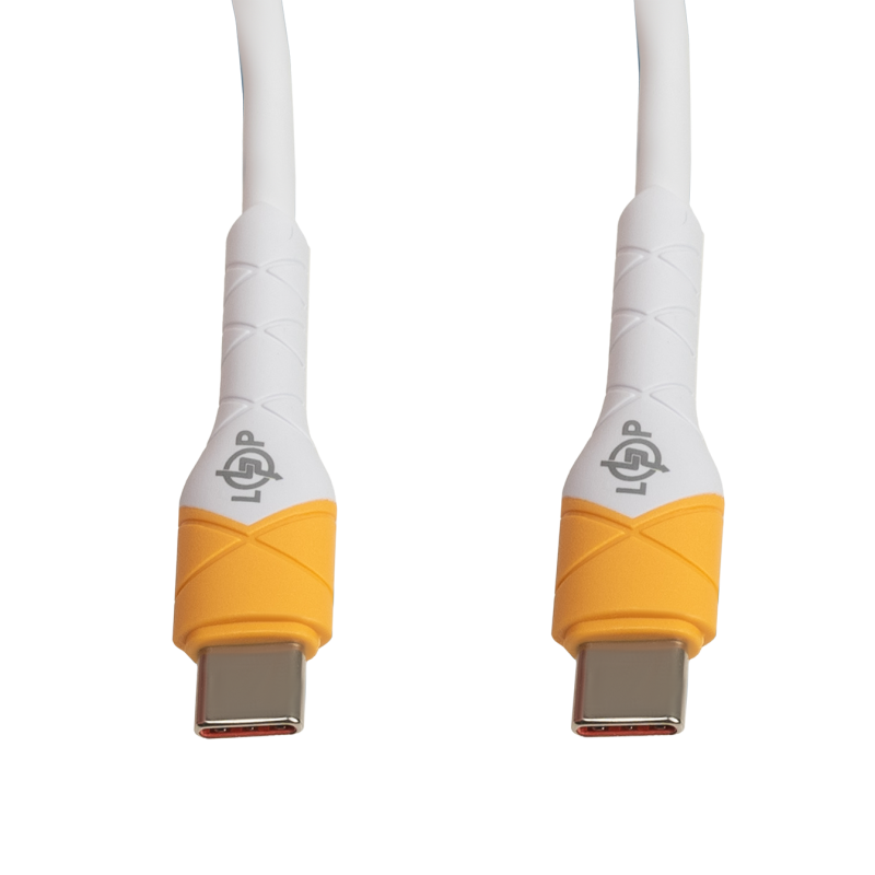 Кабель (шнур) LogicPower USB Type-C to USB Type-C 65W зі швидкою зарядкою (QC) 1м C651MC2