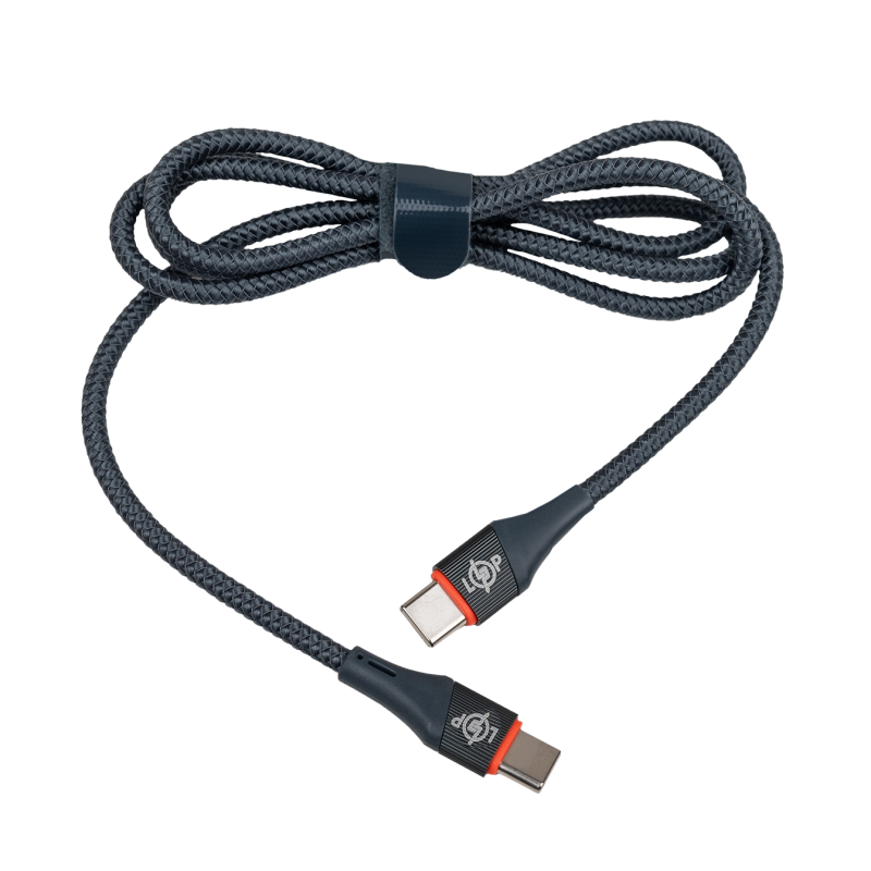 Кабель (шнур) для Apple IPhone 15 LogicPower Type-C to Type-C 5A 65W зі швидкою зарядкою (QC) 1м C201MCI