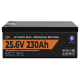 Акумулятор LP LiFePO4 25,6V - 230 Ah (5888Wh) (Smart BMS 150А) з BT пластик