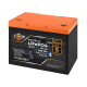Акумулятор LP LiFePO4 12,8V - 64Ah (820Wh) (BMS 80A/64А) пластик Smart BT