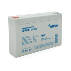 Акумуляторна батарея MERLION AGM GP660F1 6V 6Ah White Q10