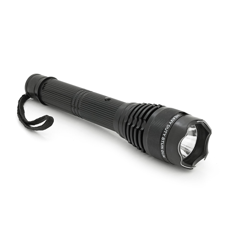 Ліхтар-шокер ручний BAILONG BL-DG-1106, 1LED ХPE, фокусування, 2 режими, Вбудований/3,7 В, 9800 мА, 90000В/130Вт, Black, IP44, BOX
