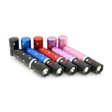 Ліхтар-шокер ручний BAILONG BL-1202, 1LED ХPE, 18650mah, Mix color, СЗУ, BOX