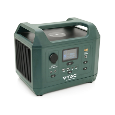 Портативна станція V-TAC Power VT-606N, LiFePO4(IRF32135 12.8V 45Ah/576Wh), PEAK 1000W, 18W 5V3.5A, PD18W, PD65W, 295*206*2285 мм. 7.8 кг