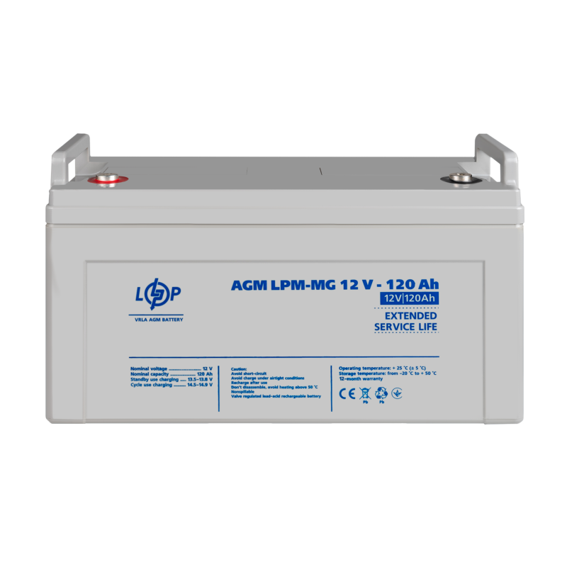 Акумулятор мультигелевий LPM-MG 12V - 120 Ah