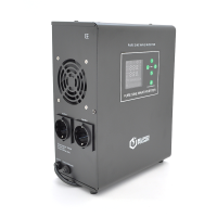 ДБЖ з правильною синусоїдою Europower EPWM-MPS-1500/24 (1050 Вт) 5/10/15/20А, під зовнішню АКБ 24В (AGM/GEL/LFP), кріплення на стіну, Q1 (380*350*225)