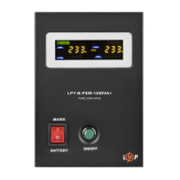ДБЖ з правильною синусоїдою 24V LPY-B-PSW-1500VA+(1050Вт) 10A/15A