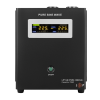 ДБЖ з правильною синусоїдою 12V LPY-W-PSW-1000VA+(700Вт)10A/20A