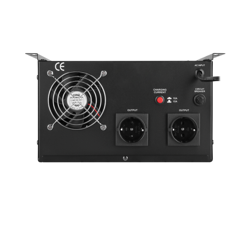 ДБЖ з правильною синусоїдою 24V LPY-W-PSW-1500VA+(1050Вт)10A/15A