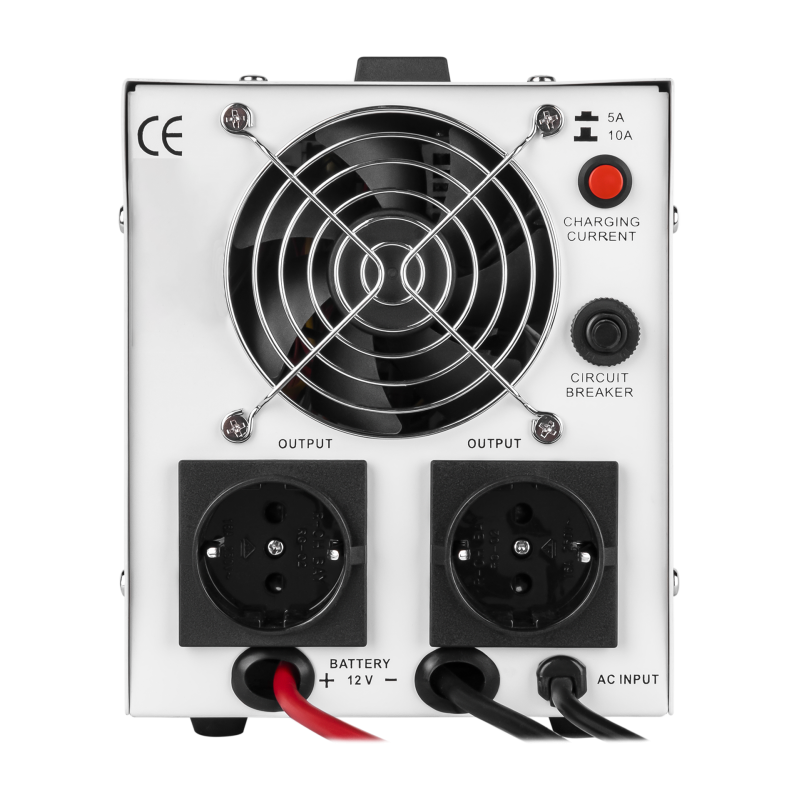ДБЖ з правильною синусоїдою 12V LPY-PSW-500VA+ (350Вт) 5A/10A