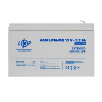 Акумулятор мультигелевий LPM-MG 12V - 7.2 Ah