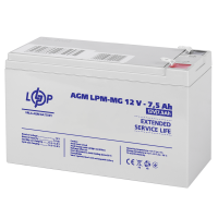 Акумулятор мультигелевий LPM-MG 12V - 7.5 Ah