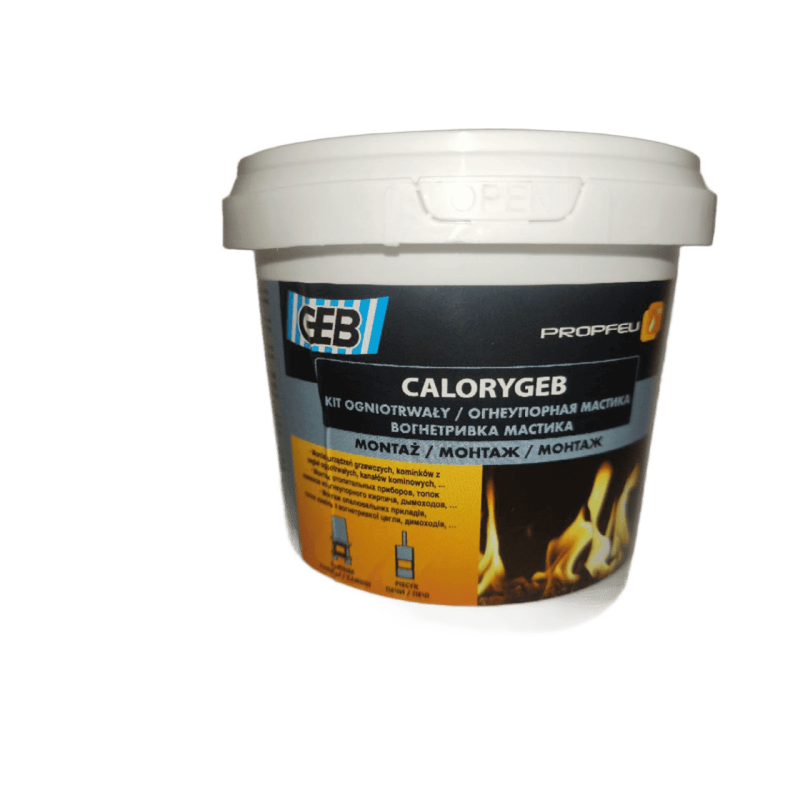 Вогнетривка мастика Geb Calorygeb 600 г
