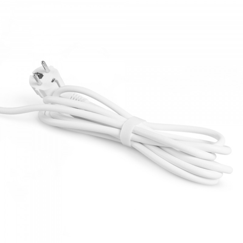 Мережевий подовжувач VIDEX ONCORD з/з 5п 3м (3x1.5мм) з кнопкою White