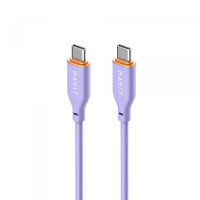Кабель Type-C to Type-C HAVIT HV-CB603 PD60W 3A 1.2м (гипереластичный)